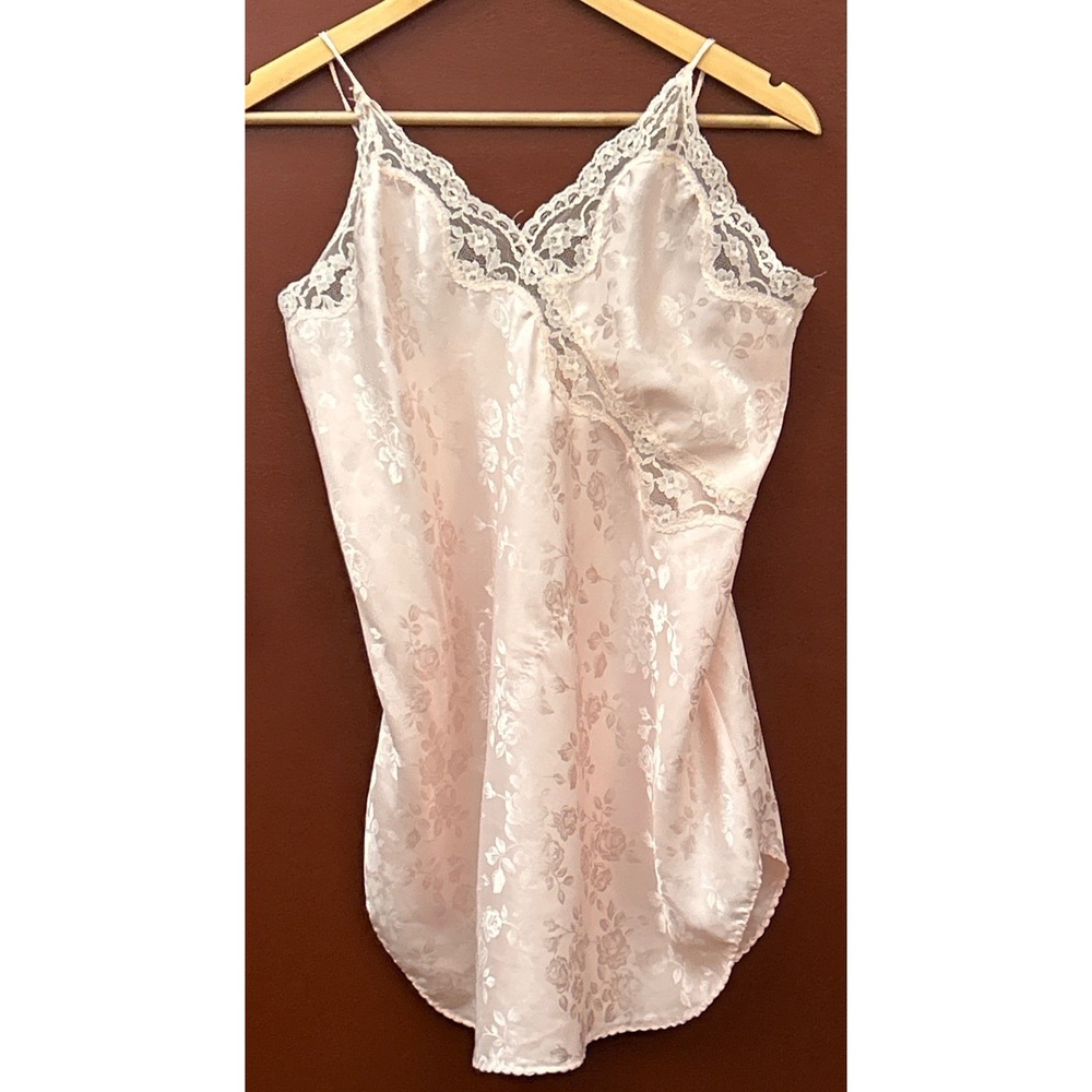 Vintage 80s Val Mode Camisole Top Coquette Balletcore Romantic Lingerie Feminine